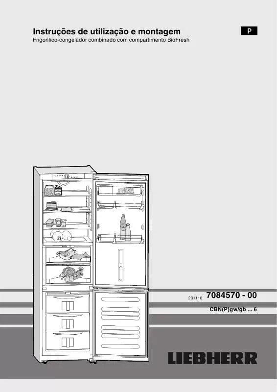 Mode d'emploi LIEBHERR CBNPGW 3956