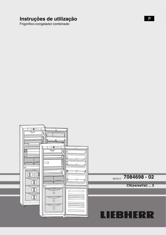 Mode d'emploi LIEBHERR CNPESF 4013