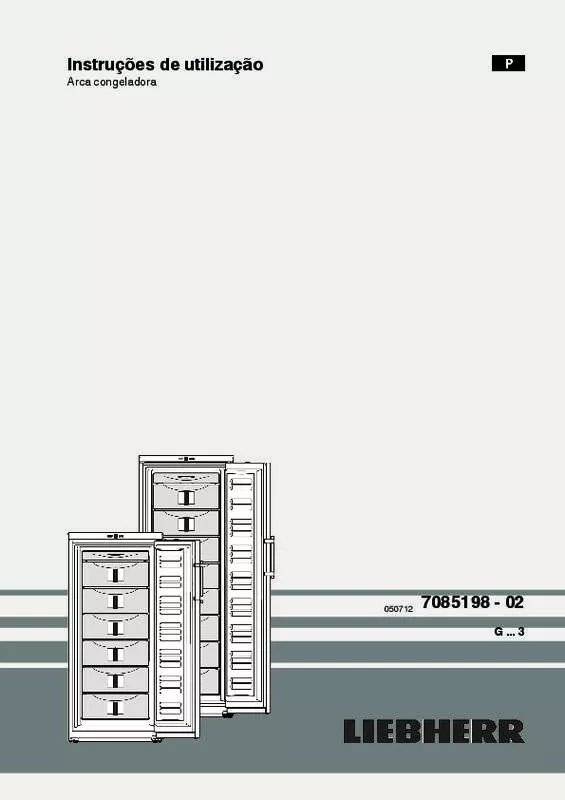 Mode d'emploi LIEBHERR GP 3513 COMFORT