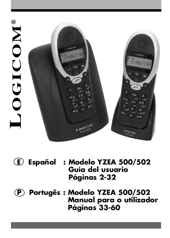 Mode d'emploi LOGICOM YZEA 500