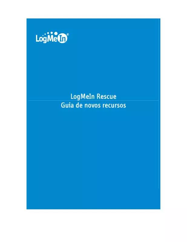 Mode d'emploi LOGMEIN RESCUE