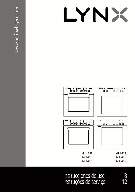 Mode d'emploi LYNX 4HT415