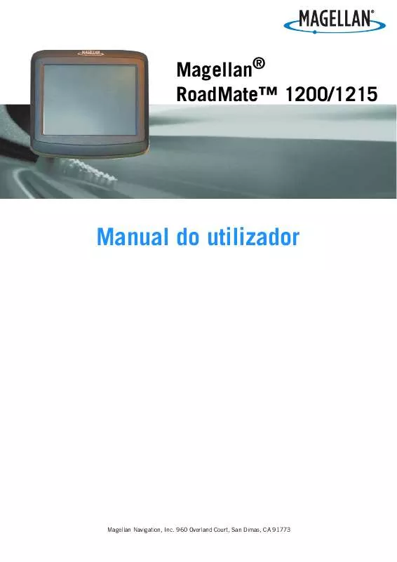 Mode d'emploi MAGELLAN ROADMATE 1200