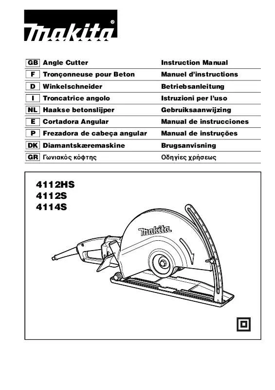 Mode d'emploi MAKITA 4114S