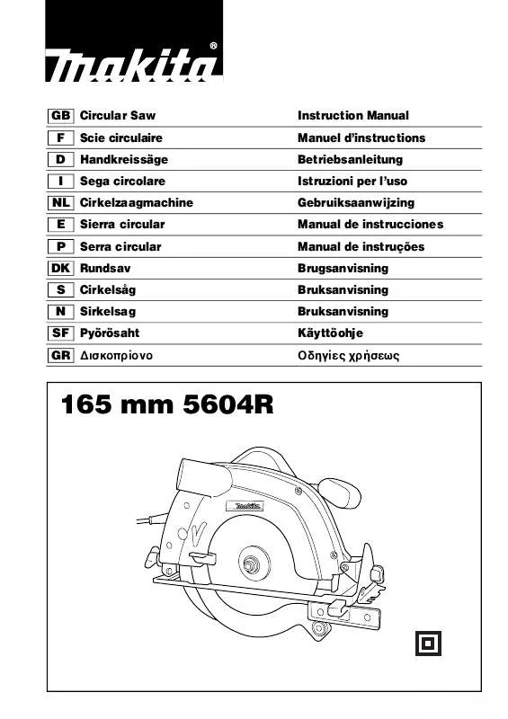 Mode d'emploi MAKITA 5604RK