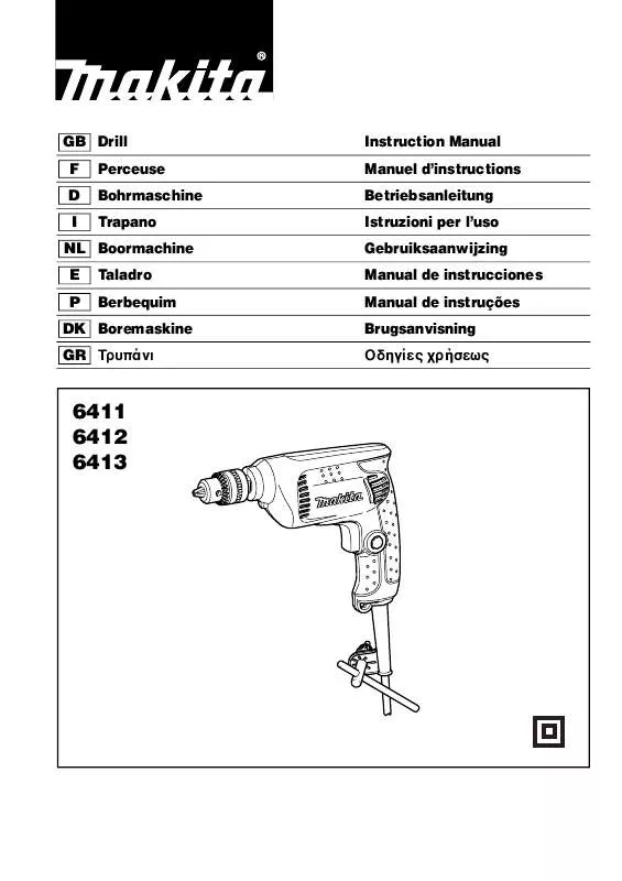 Mode d'emploi MAKITA 6412