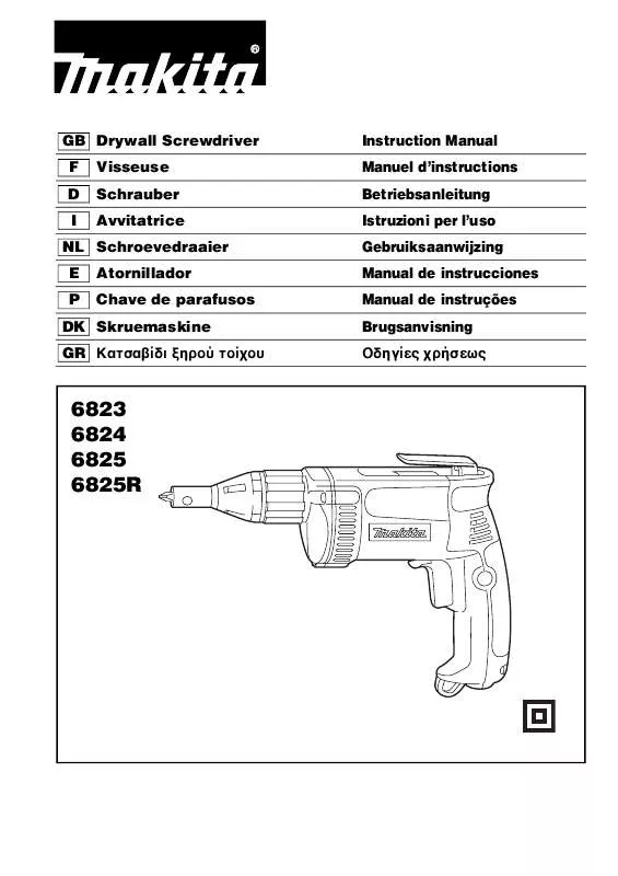 Mode d'emploi MAKITA 6824