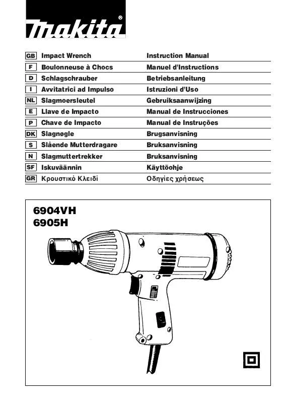 Mode d'emploi MAKITA 6905H