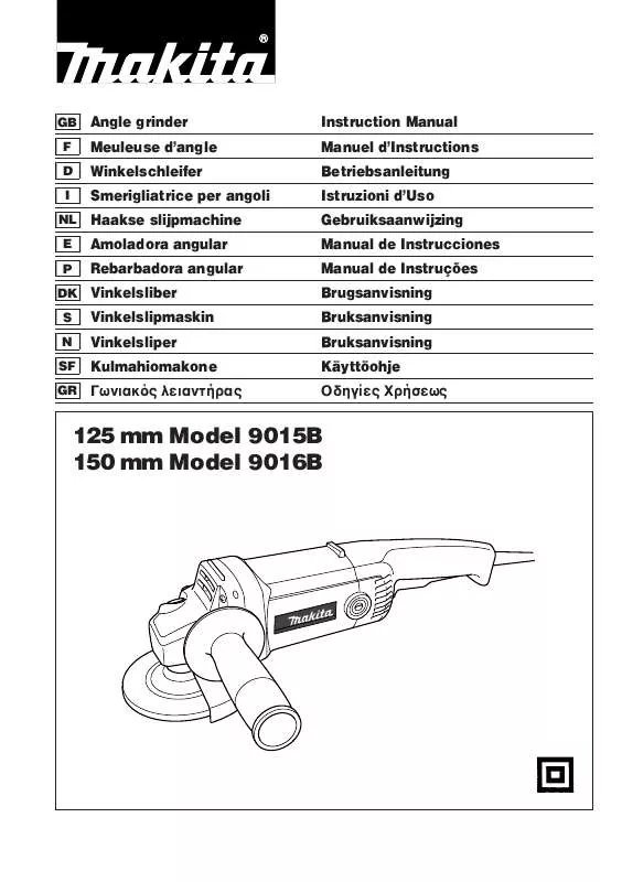 Mode d'emploi MAKITA 9015B