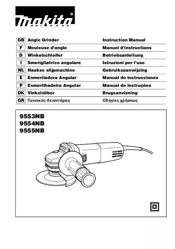 Mode d'emploi MAKITA 9555NB