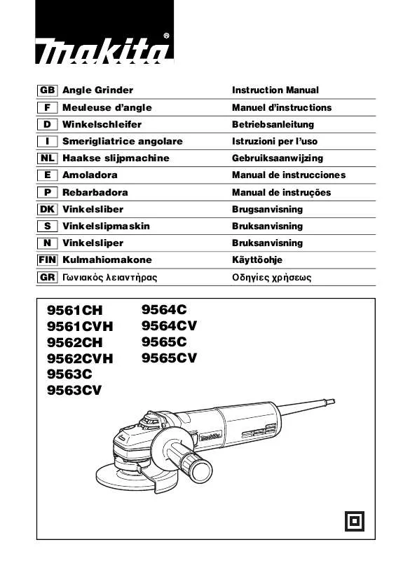 Mode d'emploi MAKITA 9561CVH