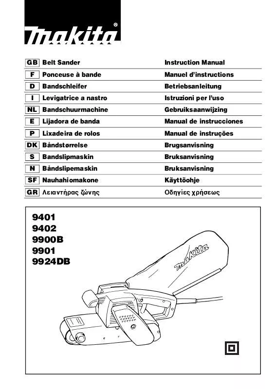 Mode d'emploi MAKITA 9924DB