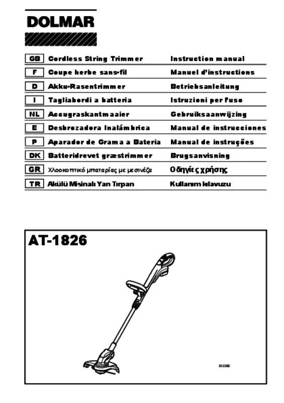 Mode d'emploi MAKITA AT1826H