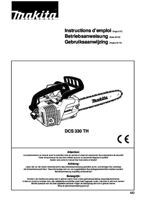 Mode d'emploi MAKITA DCS330TH