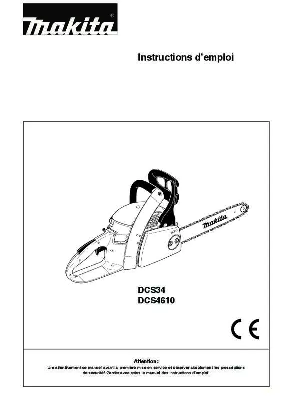 Mode d'emploi MAKITA DCS34