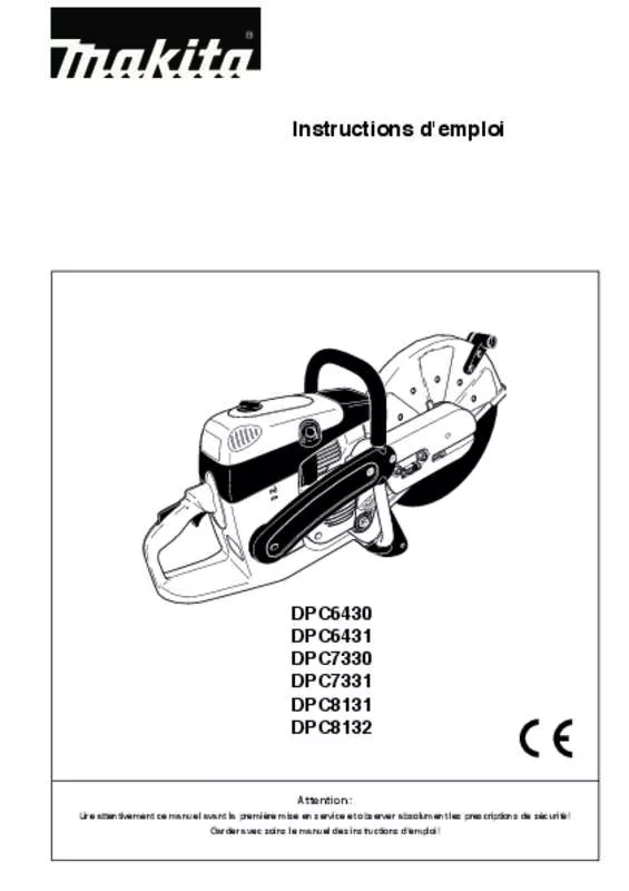 Mode d'emploi MAKITA DPC6430