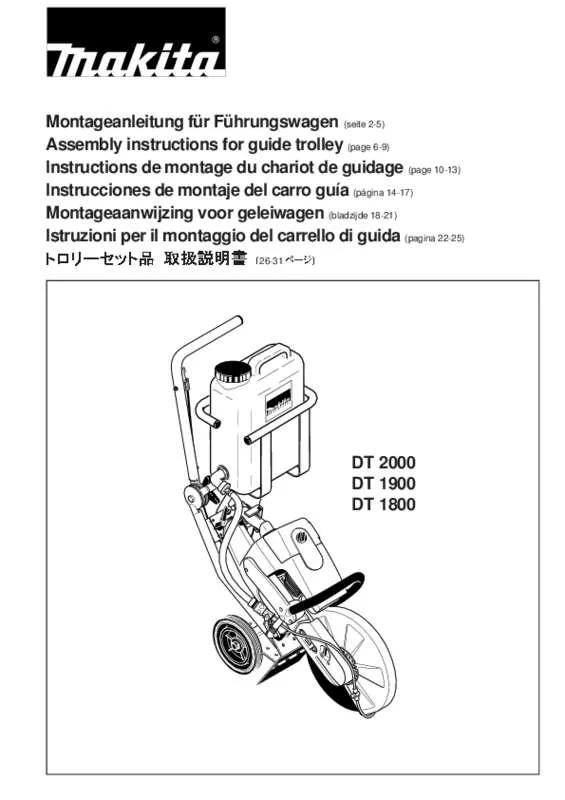 Mode d'emploi MAKITA DT2000