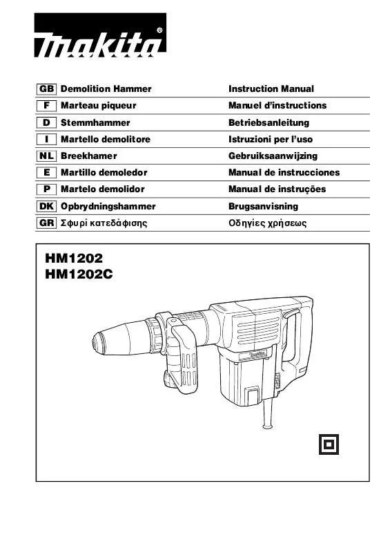 Mode d'emploi MAKITA HM1202C