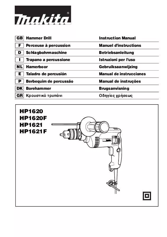 Mode d'emploi MAKITA HP1620