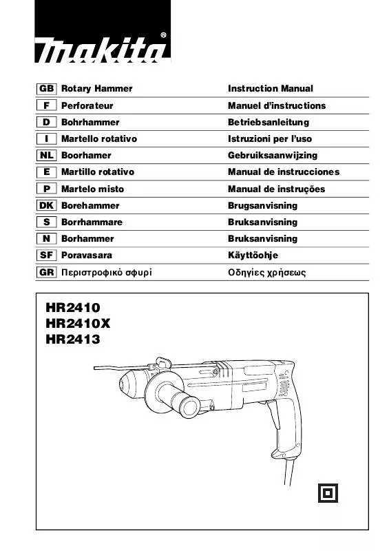 Mode d'emploi MAKITA HR2410