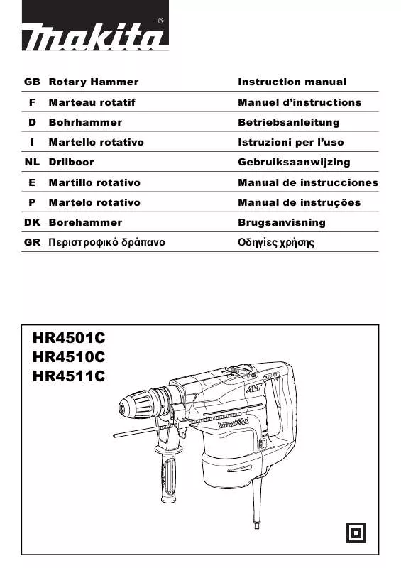 Mode d'emploi MAKITA HR4501C