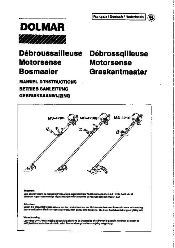 Mode d'emploi MAKITA MS4200