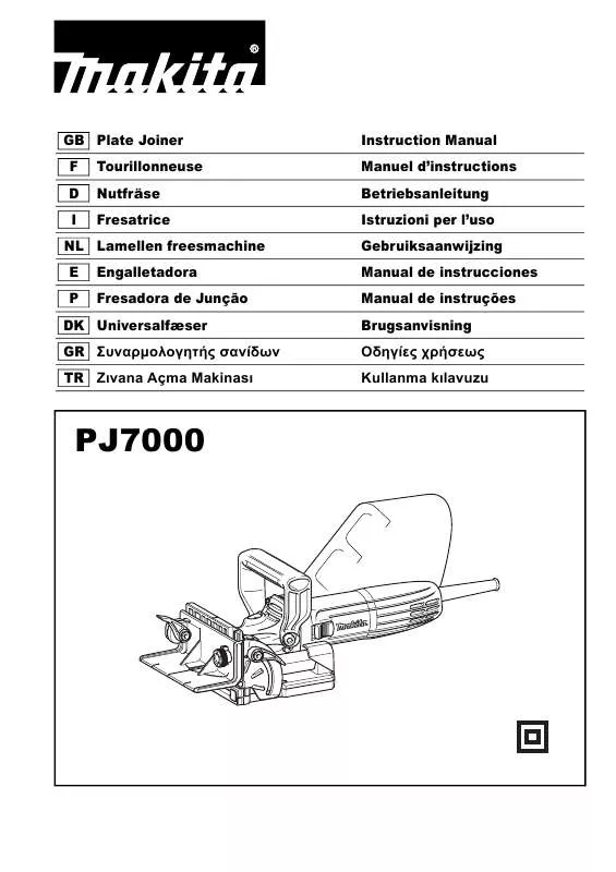 Mode d'emploi MAKITA PJ7000