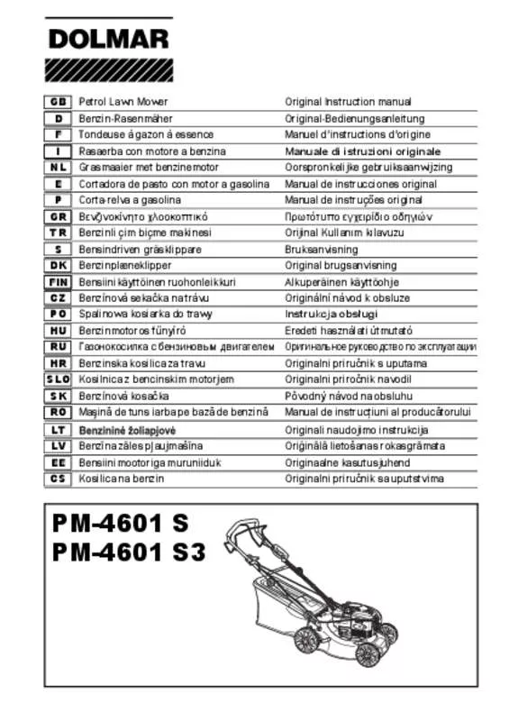 Mode d'emploi MAKITA PM4601S