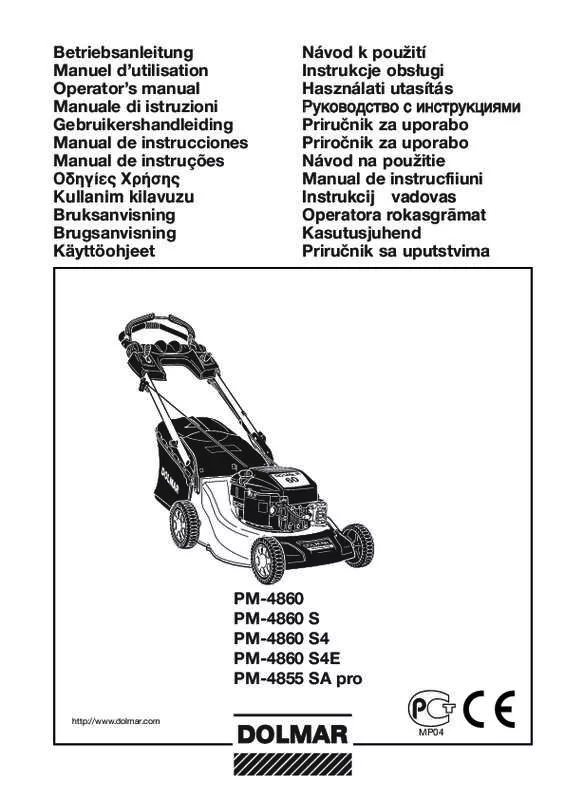 Mode d'emploi MAKITA PM4860S4E