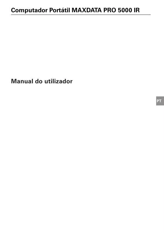 Mode d'emploi MAXDATA PRO 5000 IR