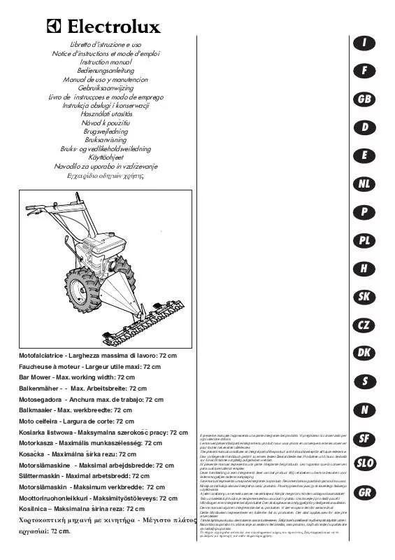 Mode d'emploi MCCULLOCH MPF72