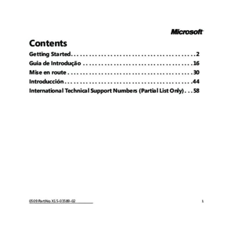 Mode d'emploi MICROSOFT WIRED KEYBOARD 200