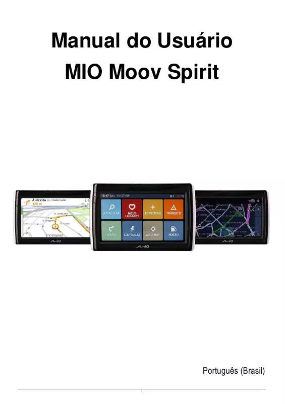 Mode d'emploi MIO MOOV SPIRIT