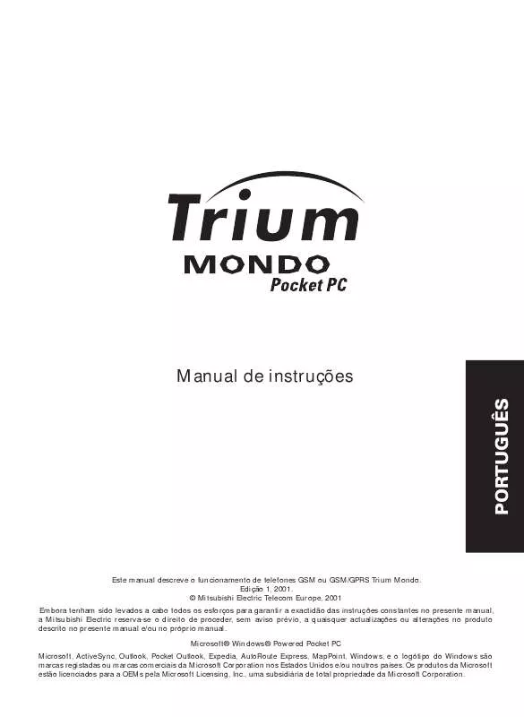 Mode d'emploi MITSUBISHI TRIUM MONDO