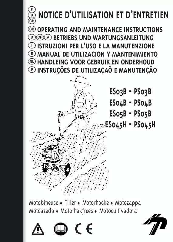 Mode d'emploi MOUNTFIELD ES03B