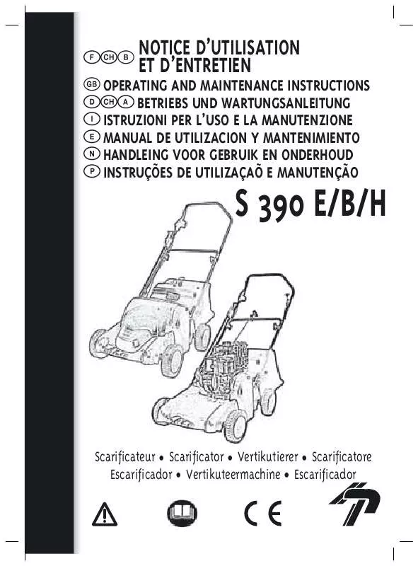 Mode d'emploi MOUNTFIELD S 390 E