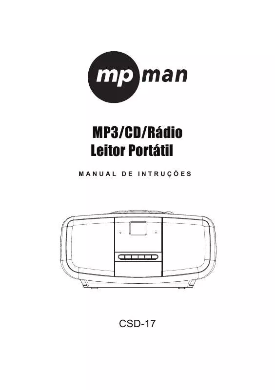 Mode d'emploi MPMAN CSD-17