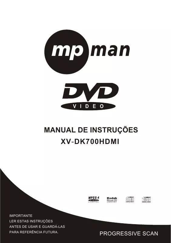 Mode d'emploi MPMAN XV-DK700HDMI