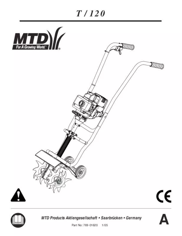 Mode d'emploi MTD T120