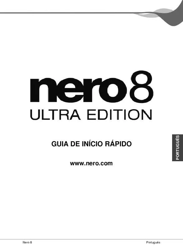 Mode d'emploi NERO 8 ULTRA EDITION