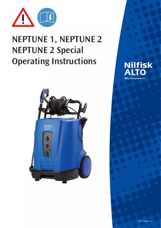 Mode d'emploi NILFISK NEPTUNE 1