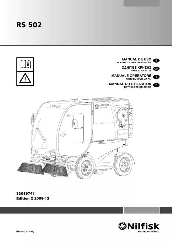 Mode d'emploi NILFISK RS 502