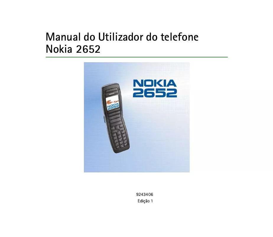 Mode d'emploi NOKIA 2652