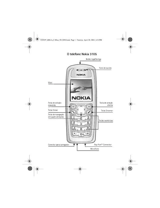 Mode d'emploi NOKIA 3105