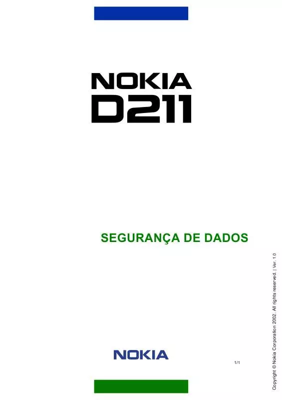 Mode d'emploi NOKIA D211 RADIO CARD