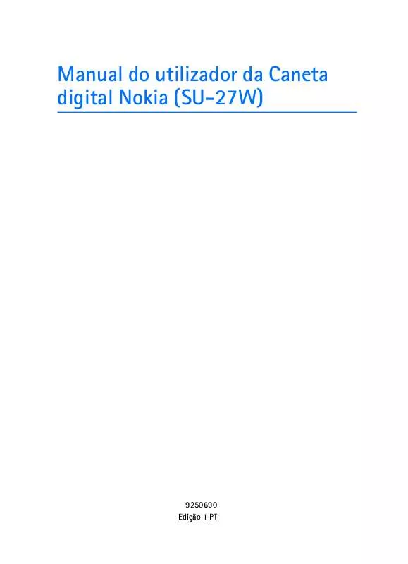 Mode d'emploi NOKIA SU-27W