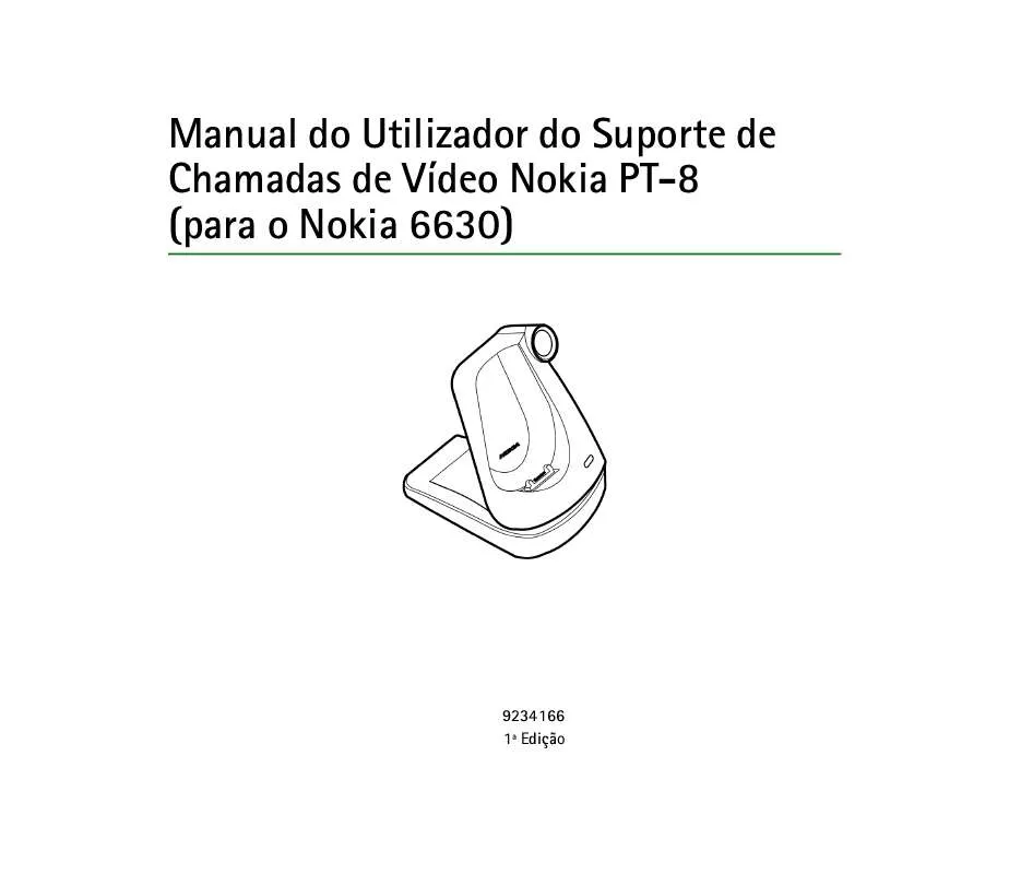 Mode d'emploi NOKIA VIDEO CALL STAND PT-8