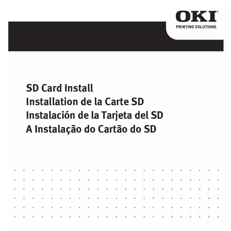 Mode d'emploi OKI C530DN