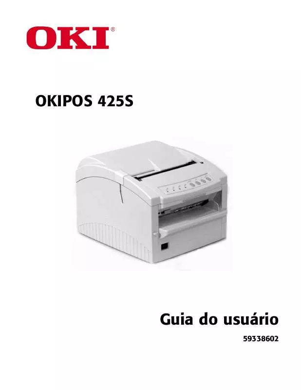 Mode d'emploi OKI OKIPOS 425S