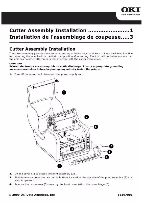 Mode d'emploi OKI X400